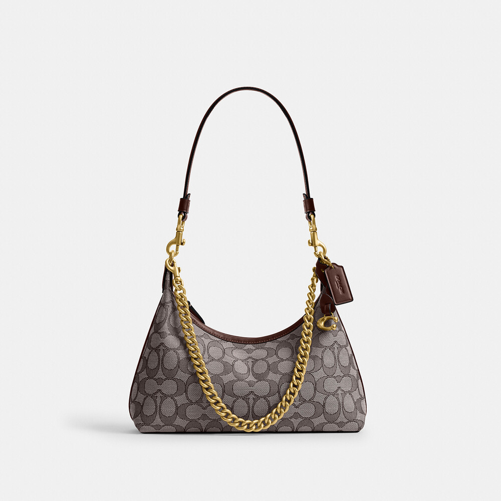 Coach Juliet Shoulder Bag 25 In Signature Jacquard - Picture 15 of 15